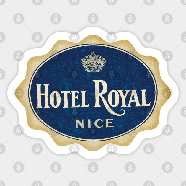 Hotel Royal Niece Sticker by Midcenturydave